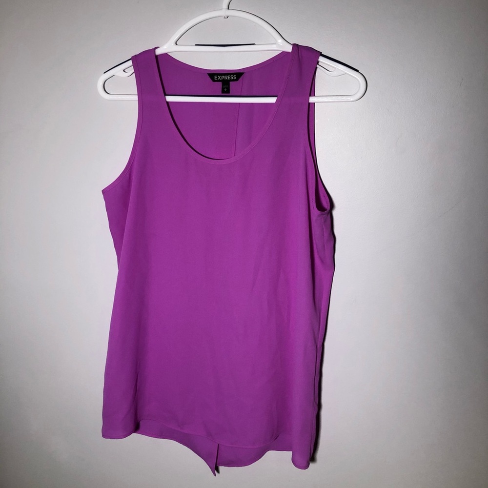 Express Pink Tank Blouse